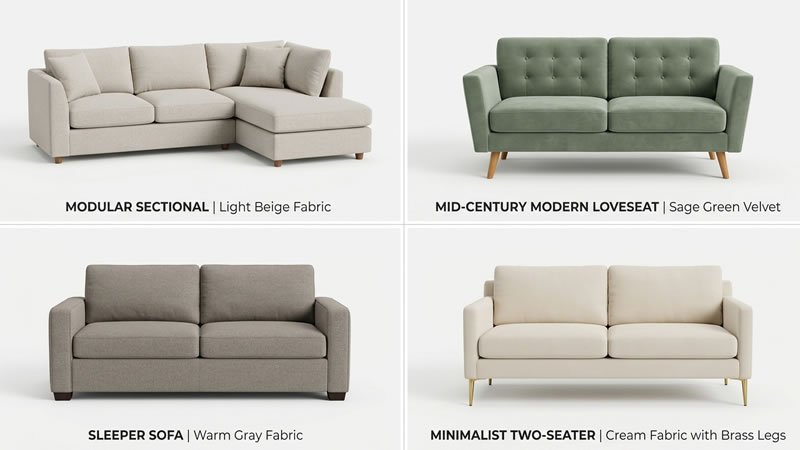 best couches for small living rooms styles comparison